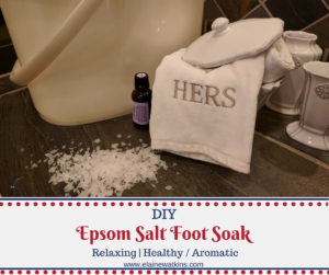 DIY Epsom Salt Foot Soak