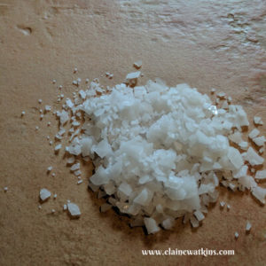 DIY Epsom Salt Foot Soak with Essential Oils - Magnesium Flakes
