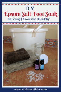 DIY Epsom Salt Foot Soak