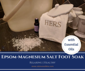 Epsom Salt-Magnesium Foot Soak with Essential Oils - SM