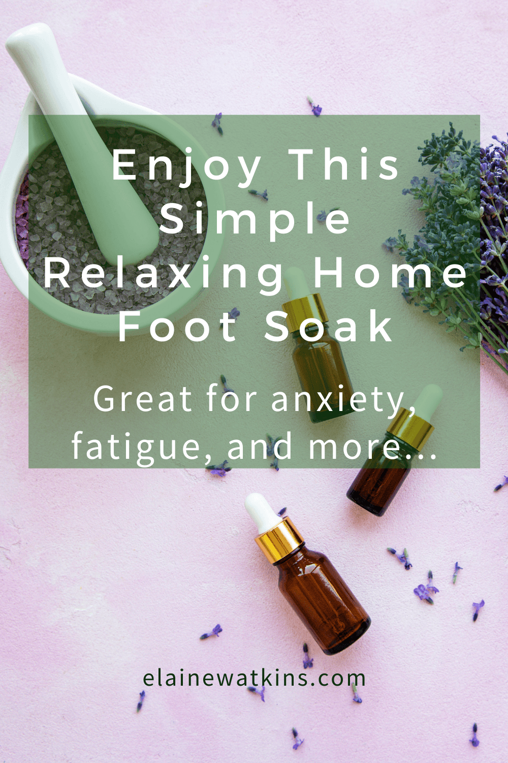 Enjoy This Relaxing DIY Epsom Salt Foot Soak with Essential Oils