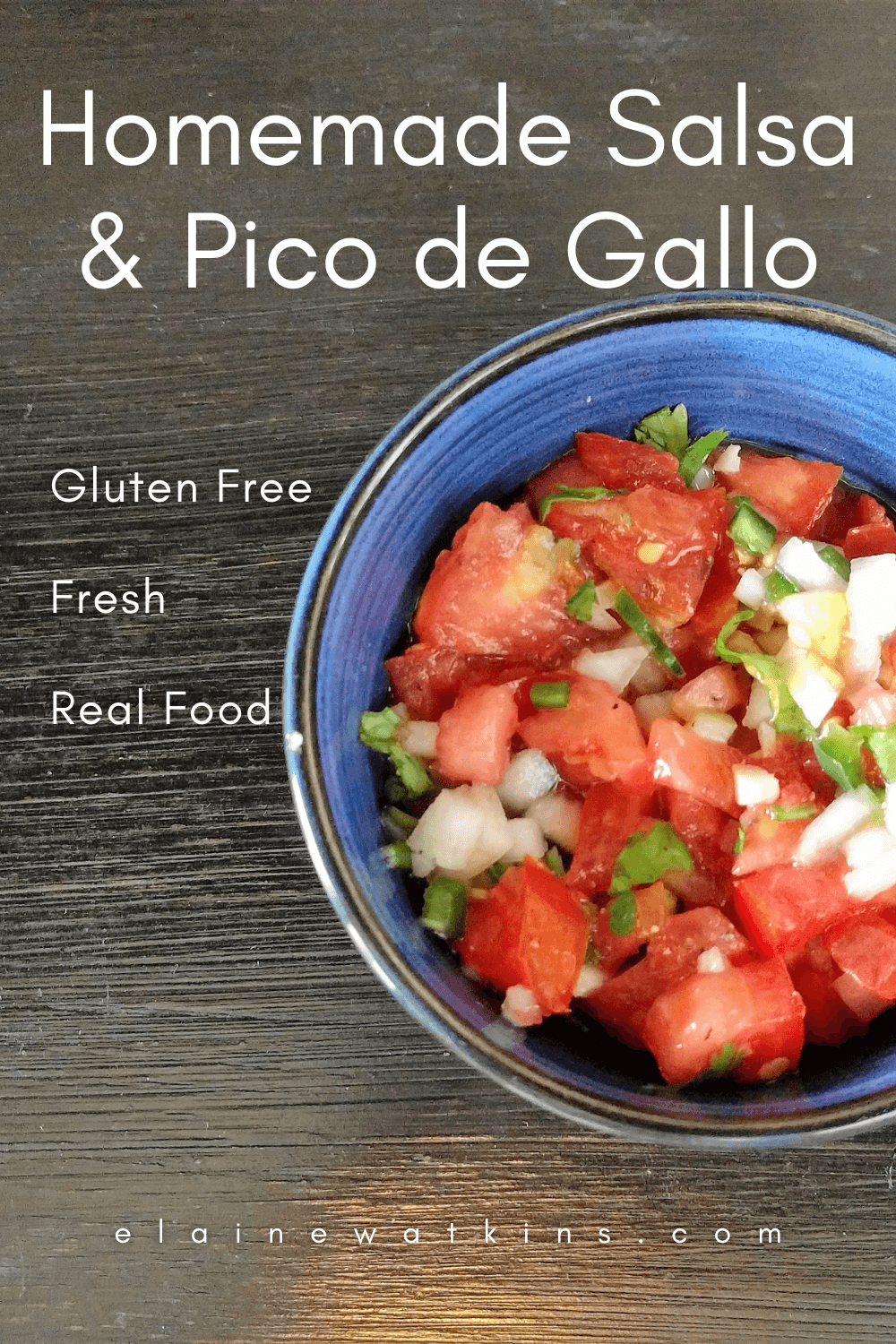 Fresh, Homemade Salsa or Pico de Gallo