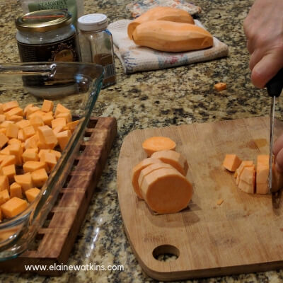 You've got to try this sensationally simple Cardamom Sweet Potato recipe for a flavorful and healthy side dish to any meal. Don't forget the honey.