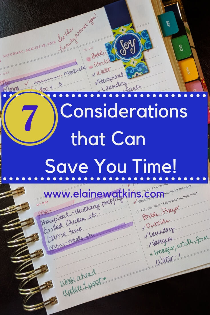 7 Considerations that Can Save You Time