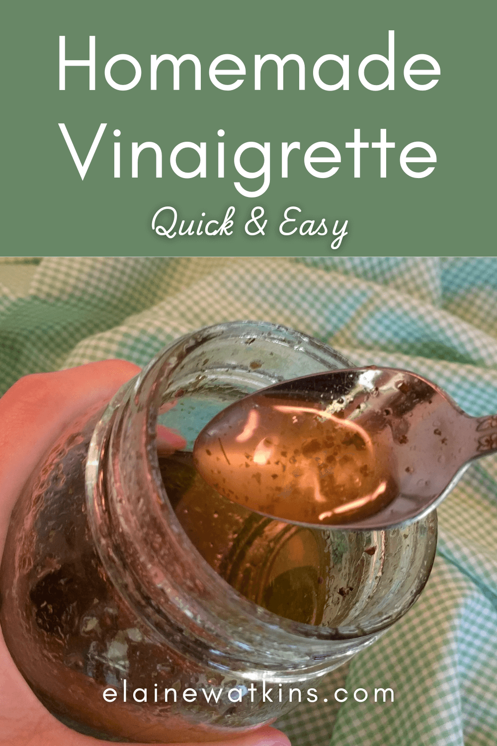 Flavorful Homemade Vinaigrette