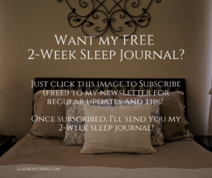 Success Sleep Strategies - Subscribe and get 2 week sleep journal for a successful night's sleep