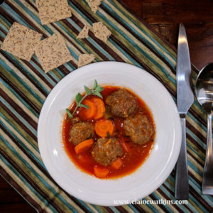 Italian Meatball and Vegetable Soup Recipe