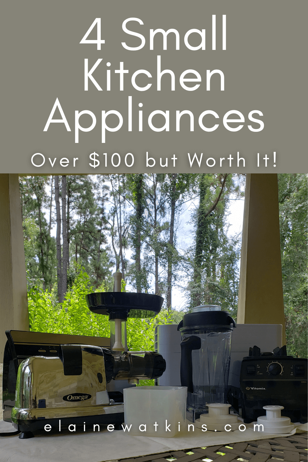 4 Small Kitchen Appliances Over $100 but Worth It!