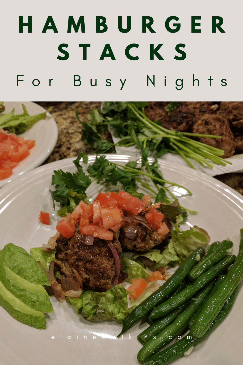 Hamburger Stacks for Busy Nights