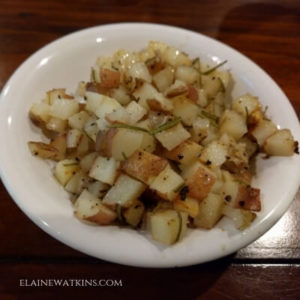 Bowl of Oven Roasted Potatoes