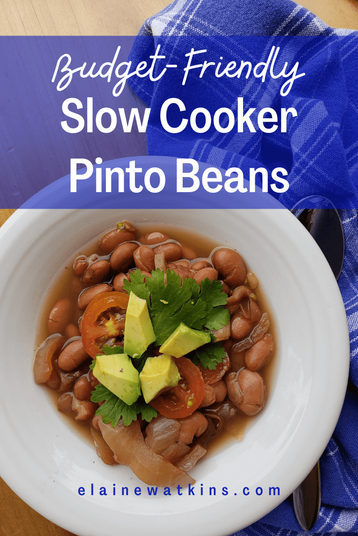 Budget-Friendly Slow Cooker Pinto Beans