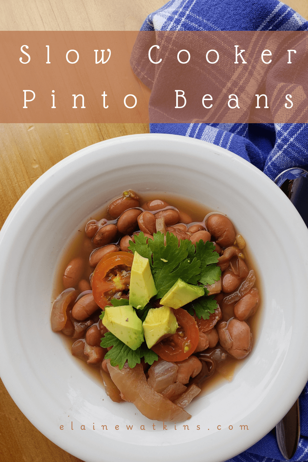 Budget-Friendly Slow Cooker Pinto Beans