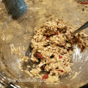Easy Healthy Oatmeal Breakfast Cookies-Mixing Up