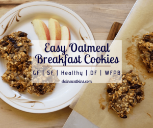 Easy Oatmeal Breakfast Cookies