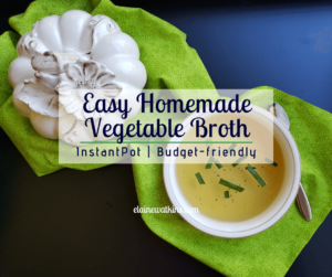 Easy Homemade Vegetable Broth