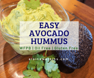 Easy, Homemade Avocado Hummus