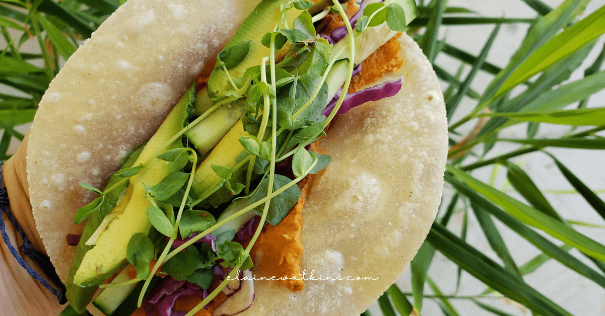 Roasted Red Pepper Hummus FI