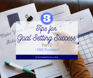 Tips for Goal Setting Success - Pt 2 Checking Progress and Making Adjustments