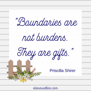 Goal Setting Success - Boundaries are Gifts