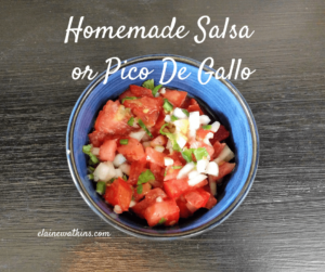 Homemade Salsa or Pico De Gallo