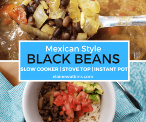 Mexican Style Black Beans