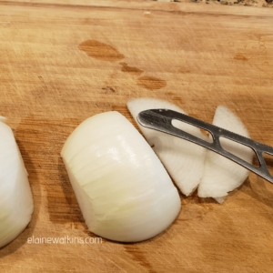 How and Why we Dry Saute - Chopping Onions