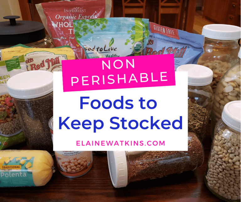 non perishable foods