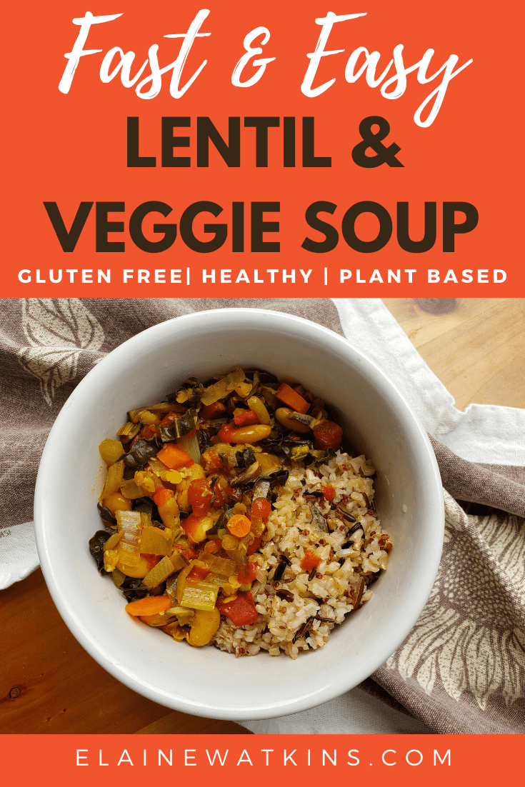 Fast and Easy Red Lentil and Vegetable Soup
