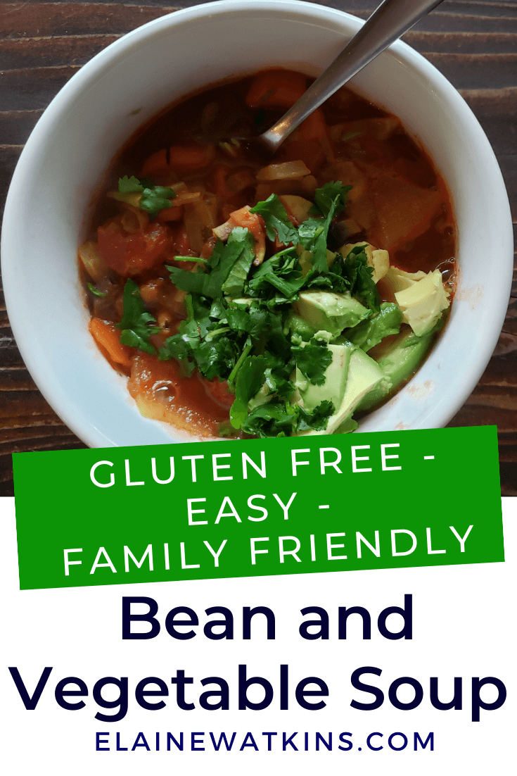Hearty Mexican Bean and Vegetable Soup (Gluten and Dairy Free)