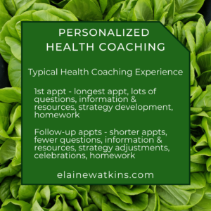 Personalized Health Coaching - Typical Coaching Experience