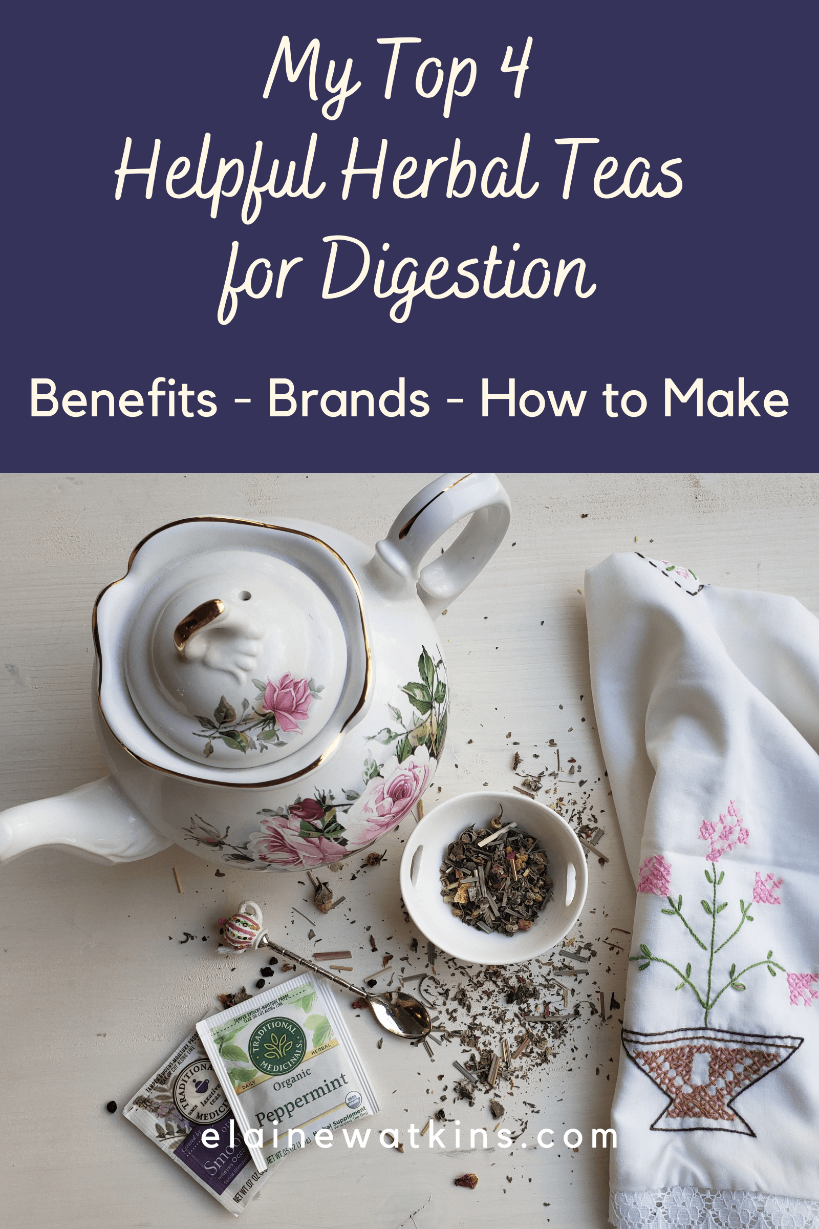 My Top 4 Helpful Herbal Teas for Digestion