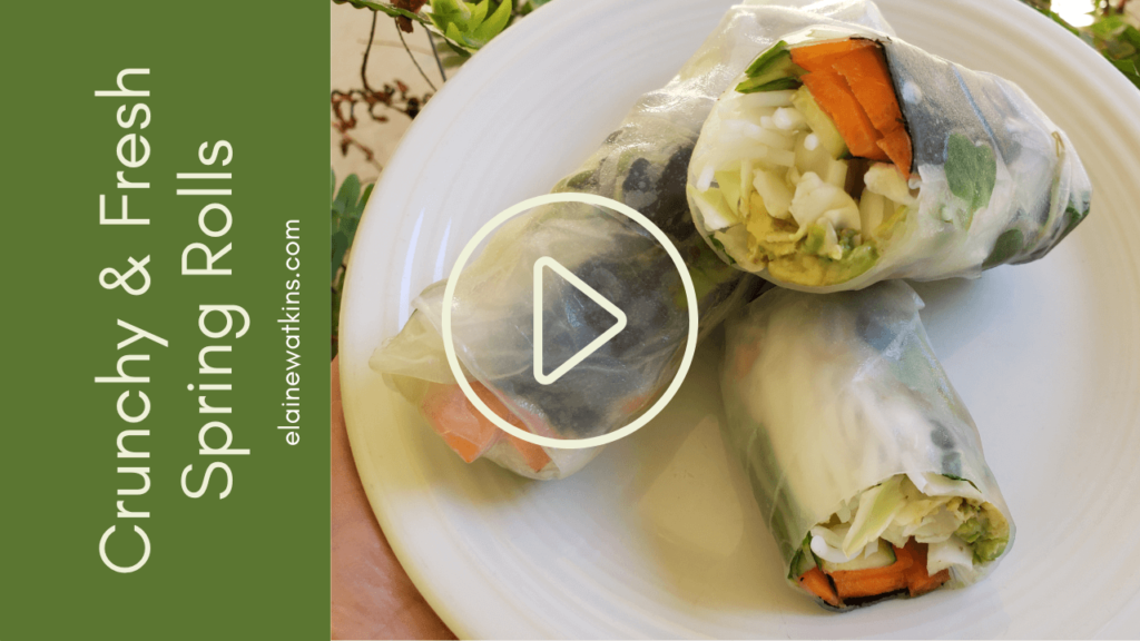 Crunchy and Healthy Spring Rolls